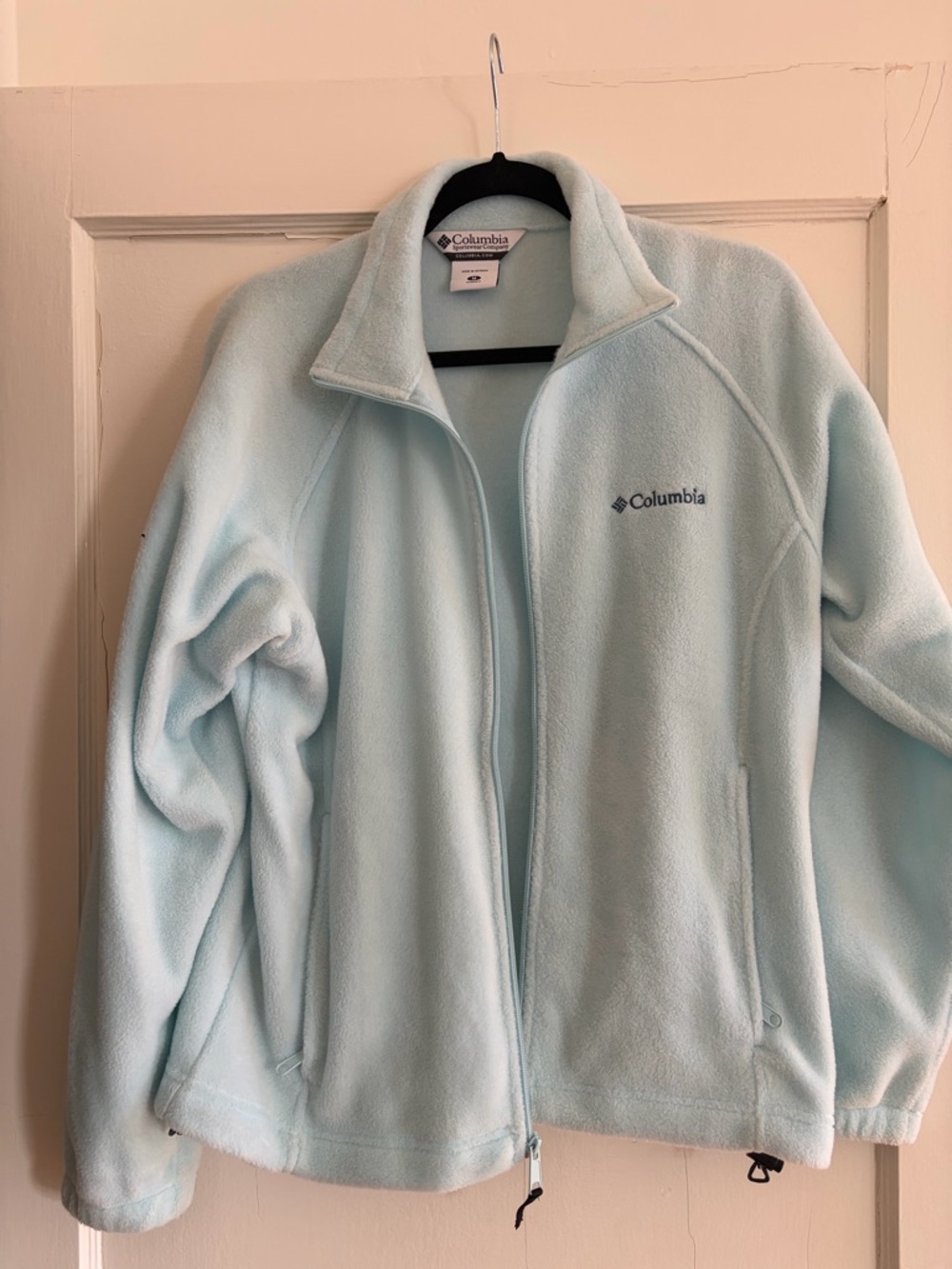 Columbia Women's Pale Blue Fleece Jacket